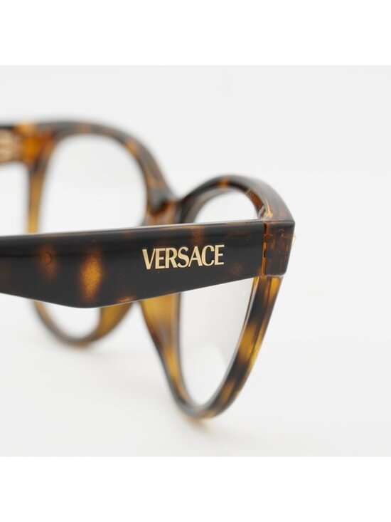 Versace VE3365U 108 Eyeglasses Havana 52mm Cat Eye Frame main image 4